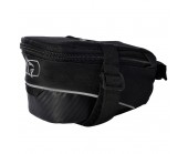 Oxford T.7 Wedge Saddle Bag 0.7 Litre Capacity with Reflective Detailing and Waterproof Design 